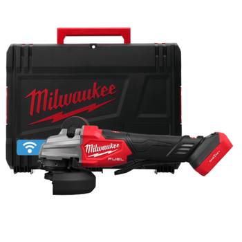 Угловая шлифовальная машина аккумуляторная бесщеточная MILWAUKEE, M18 FSAGSVO125X-0X, диаметр 125мм (каркас, антивибрационная