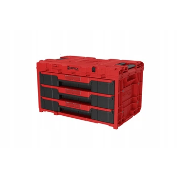 Ящик для инструментов QBRICK SYSTEM ONE DRAWER 3 TOOLBOX 2.0 RED ULTRA HD CUSTOM (587х380х340) (5901238259763) (SKRQONED3CZEPG003)