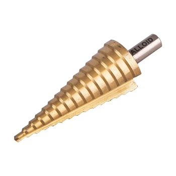 Сверло ступенчатое Alloid SD-0432 по металлу HSS 4-32 мм