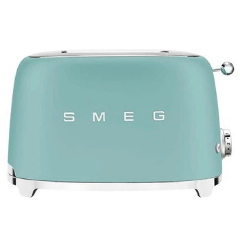 Тостер електричний на 2 тости TSF01EGMEU смарагдово-зелений матовий SMEG 1 шт (20530564)