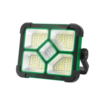 Ліхтар акумуляторний NEWVEW NV-S1 200W Solar Panel 3600mAh Green