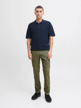 Штани JACK&JONES хакі ZAHYW800 33/32