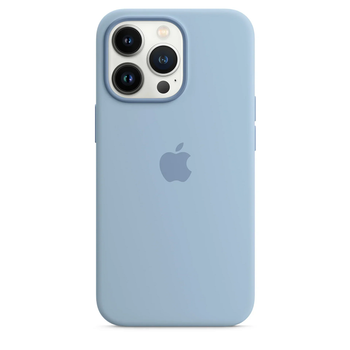 Оригінальний силіконовий чохол для iPhone 13 Бузковий FULL