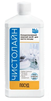 Засіб миючий MDM Чистолайн Посуд 1 л (4820246521031)