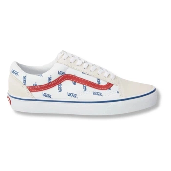 Чоловічі кеди Vans Old Skool Logo білі замшеві 44 VN0A3WKT9M91 (44)