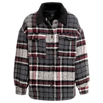 Жіноча куртка-сорочка в клітинку Billabong Lucky Girl XS F3JK26 19 (XS)