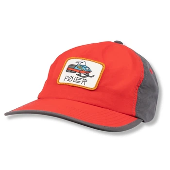 Чоловіча бейсболка Poler Wellsy червоно-сіра 233ACU7002-RED