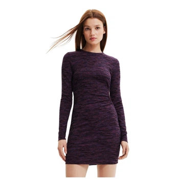 Жіноче фіолетове міні-плаття Desigual Michigan XL 22WWVK75/3040 (XL)