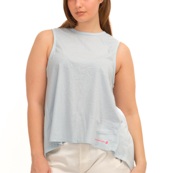 Жіноча футболка Superdry Flex вільного крою з відкритими плечима синя S WS311490A 6TK S
