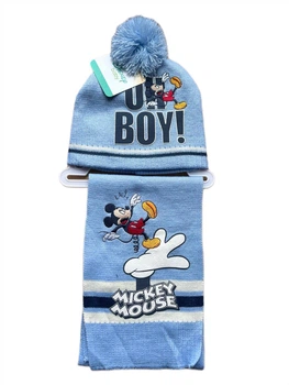 Комплект шапка шарф Disney Міккі Маус зима осінь дитячі HS4150 (50)