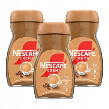 Набір з 3 шт. Розчинна кава Nescafe Crema 200 г