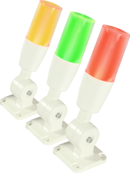 Сигнальна-попереджувальна лампа ALLNET MSR ALL3042 червоний/жовтий/зелений зумер (4038816146595)