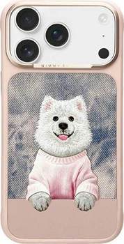 Панель Nimmy Gentle Pets Series Dog MagSafe для Apple iPhone 17 Pro Max Pink (N-YSMC-IP17-PRO-MAX-038)