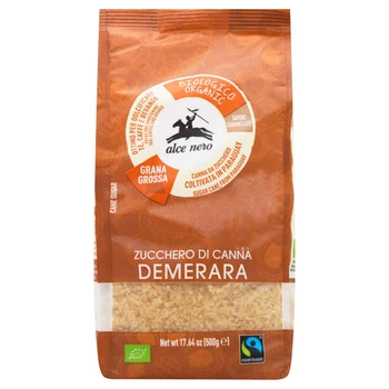 Цукор nростинний Демерара кристалічний India Fairtrade Alce Nero (19022535)