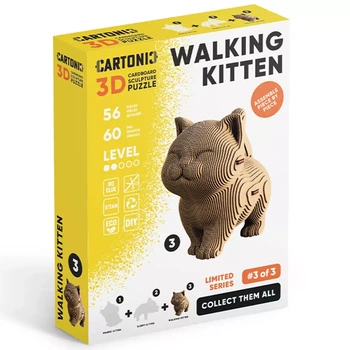3D пазл Cartonic WALKING KITTEN (CARTMNWALK)