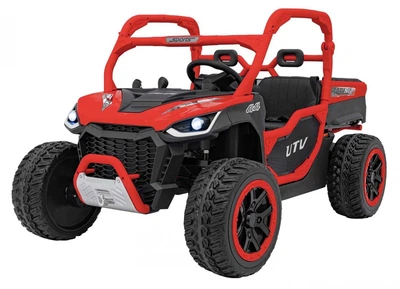 Електричний автомобіль для дітей Farmer Truck UTV Racing 2-місний Червоний (5903864944075)