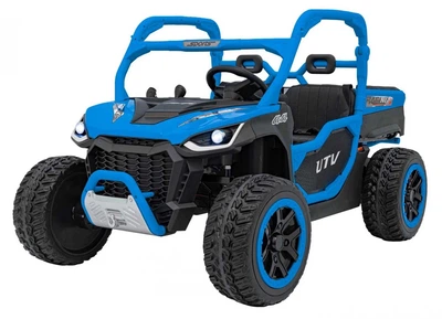 Електричний автомобіль для дітей Farmer Truck UTV Racing 2-місний Синій (5903864944068)