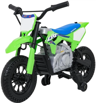 Електричний мотоцикл для дітей Honda CFR450R 1-місний Зелений (5903864960280)
