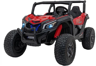 Електричний автомобіль для дітей UTV X3 Off-Road 2-місний Червоний (5903864941968)