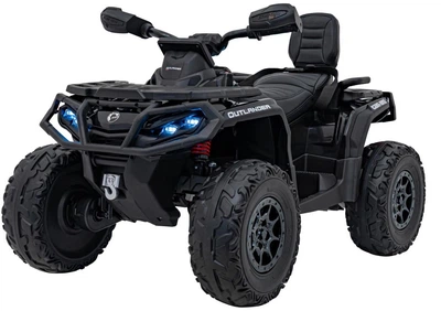 Samochód elektryczny dla dzieci Quad Can-Am Outlander ATV 1-osobowy Czarny (5903864982695)