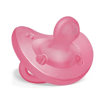 Пустышка Chicco PhysioForma Soft, силикон, 16-36 мес., 1 шт., Розовый