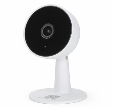 Wi-Fi камера Smart Life White / 1080P Full HD / Умная камера с ночным видением / Датчик движения