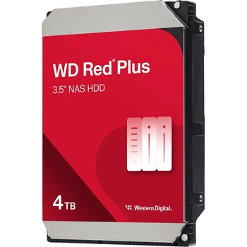 Жорсткий диск для сервера Western Digital HDD 3.5 4TB WD Red Plus NAS 512MB 5400 RPM (WD40EFZZ)