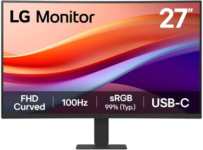 Монитор LG 27" 27U421A-B Curved FHD VA 100Hz (27U421A-B)