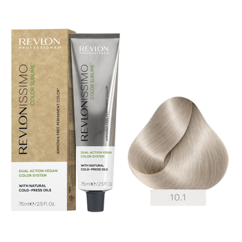 Краска для волос без аммиака 10.1 Пепельный экстра светлый блонд Revlon Professional Color Sublime Vegan 75 мл