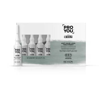 Ампулы против выпадения волос Revlon Professional Pro You The Winner Anti-Hair Loss Treatment, 12×6 мл
