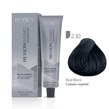 Краска для волос 2.10 Иссиня-черный Revlon Professional Revlonissimo Colorsmetique 60 мл