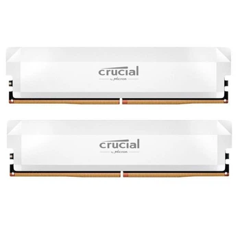 Оперативная память Crucial 64 GB (2x32GB) DDR5 6400 MHz Pro White (CP2K32G64C40U5W)