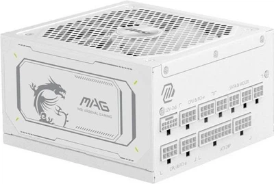 Блок питания MSI MAG A1000GL PCIE5 White