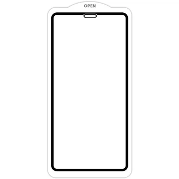 Защитное стекло SKLO 5D (тех.пак) для Apple iPhone 12 mini (5.4") Черный /Белая подложка