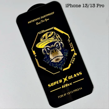 Защитное стекло ESD 120CC Super Glass Antistatic Dustproof для iPhone 13-13 Pro/ 14/16е 6.1 Черный
