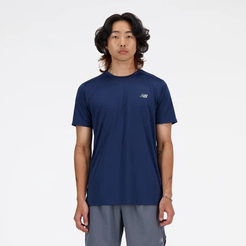 Чоловіча синя футболка New Balance NB Prfm 44 (XS) (MT41222NNY)
