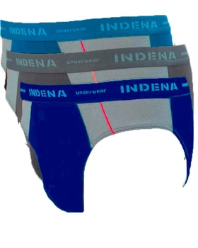 Набор мужских трусов слипов из 3 ед. Indena 20309-22 XL