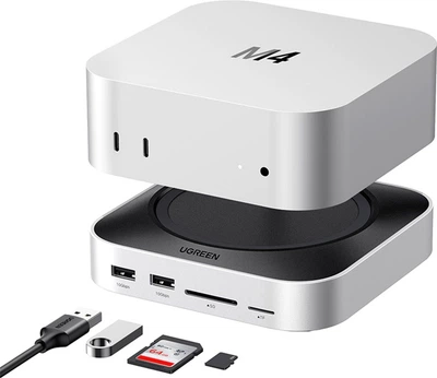 Док-станция Ugreen CM841 11-in-1 USB-C Gray