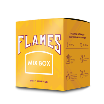 Дріп-кава Flames Coffee Ефіопія Кокос 8х12г