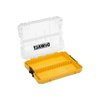 Ящик для інструментів DeWALT для біт системи TSTAK Tough Case М із футляром-2 шт, касетами для біт 6 шт. (DT70803) DeWALT DT70803 981862