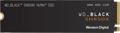 SSD диск SANDISK SN850X 4TB M.2 2280 NVMe PCIe 4.0 x4 3D TLC Black (WDS400T2X0E-00BCA0)