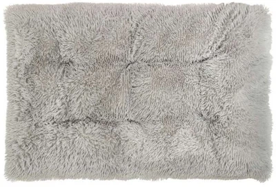 Legowisko dla psa i kota Kik pluszowe 115 x 80 cm Szare KX3720 (5903039751613)