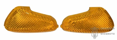 Скло поворотів оранжеве задне SUZUKI LET'S/ LETS II /LETS NEW (пара)