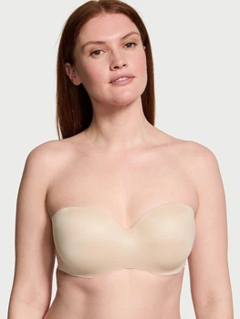 Бюстгальтер с косточками бесшовный Victoria's Secret 849700890 42C Бежевый (1159864395)