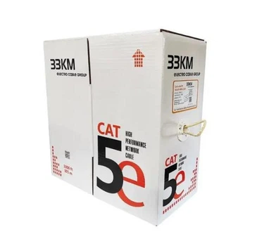 Вита пара U/UTP 4х2х24 AWG cat.5e/305м ЗЗКМ кабель CU