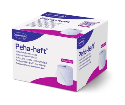Бинт когезивний самофіксуючий Peha-haft 6см х 20м без латексу