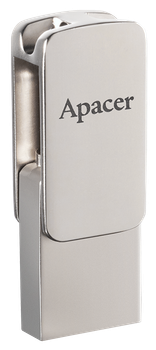 Flash Drive Apacer AH181 64GB Type-C Mobile USB 3.2 Silver (7231311)