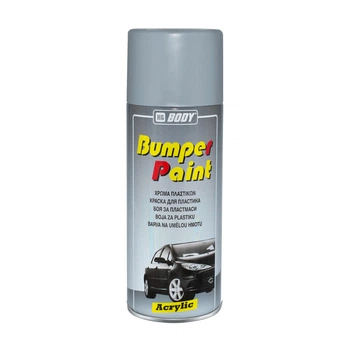 Фарба для бамперу HB Body Spray 01 Світло-сіра 400 мл