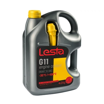 Антифриз готовый Lesta G11 -35 °С Желтый 4 кг