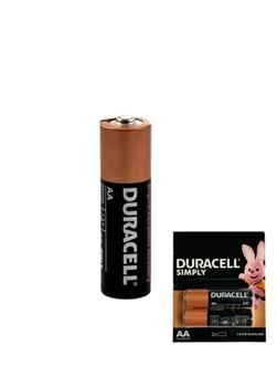 Батарейка AA LR6 Duracell Simply Alkaline щелочная батарея дюрасел 1.5В